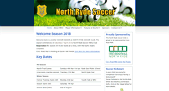 Desktop Screenshot of northrydesoccer.com.au